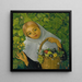 Raccolta di frutta e fiori - Vincente Mulet y Claver — quadro incorniciato alla parete
