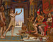 Joseph interpreta il sogno del Faraone - Reginald Arthur — vista dell’opera