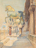 I cavalli di San Marco a Venezia - Reginald Barratt — vista dell’opera