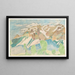 Paesaggio montano - Reijer Stolk — quadro incorniciato alla parete