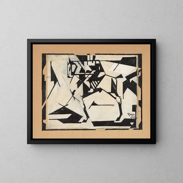 Cavaliere - Reijer Stolk — quadro incorniciato alla parete