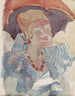 La femme à l'ombrelle - Reijer Stolk — vista dell’opera