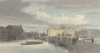 Reinier Craeyvanger - Gezicht op de Halvemaansbrug bij de Amstel te Amsterdam.webp