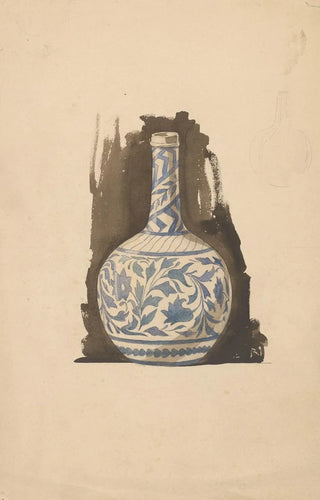 Reinier Willem Petrus de Vries - Vaas met bloemenpatroon.webp