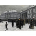 Riproduzione del dipinto Rilievo della guardia nel palazzo di Amalienborg - Paul Fischer