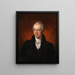 James Kent - Rembrandt Peale — quadro incorniciato alla parete