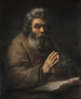 Un uomo anziano in preghiera - Rembrandt van Rijn — vista dell’opera