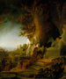 Il Cristo e Santa Maria Maddalena al sepolcro - Rembrandt van Rijn — vista dell’opera