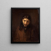Tête du Christ - Rembrandt van Rijn — quadro incorniciato alla parete