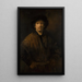 Grand autoportrait - Rembrandt van Rijn — quadro incorniciato alla parete