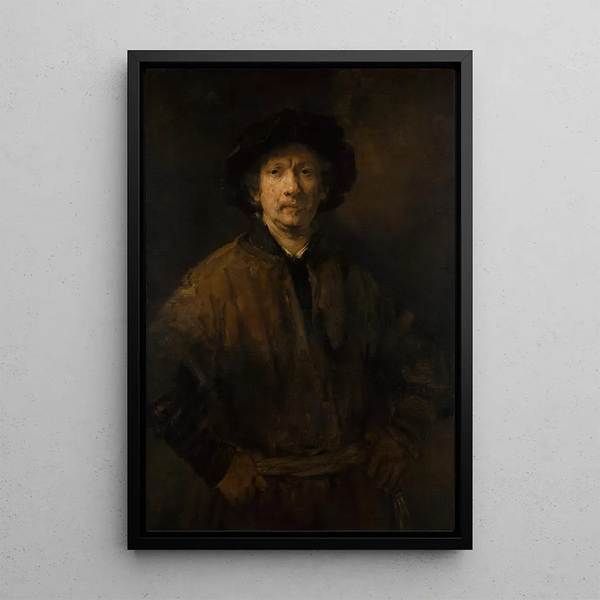 Grand autoportrait - Rembrandt van Rijn — quadro incorniciato alla parete
