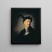 L'uomo in armatura - Rembrandt van Rijn — quadro incorniciato alla parete