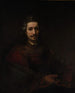 L'uomo con la lente d'ingrandimento - Rembrandt van Rijn — vista dell’opera