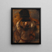 Moïse che rompe le Tavole della Legge - Rembrandt van Rijn — quadro incorniciato alla parete
