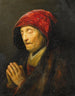 Vecchia donna in preghiera - Rembrandt van Rijn — vista dell’opera