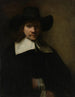 Ritratto di un uomo - Rembrandt van Rijn — vista dell’opera