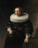 Ritratto di una donna - Rembrandt van Rijn — vista dell’opera