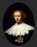 Ritratto di una giovane donna - Rembrandt van Rijn — vista dell’opera