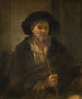 Ritratto di un vecchio uomo - Rembrandt van Rijn — vista dell’opera