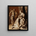 Samson e Dalila - Rembrandt van Rijn — quadro incorniciato alla parete