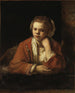 La donna di servizio - Rembrandt van Rijn — vista dell’opera