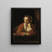 La donna di servizio - Rembrandt van Rijn — quadro incorniciato alla parete