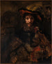 Il cavaliere con falco - Rembrandt van Rijn — vista dell’opera