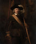 Le porte-étendard Floris Soop 1604-1657 - Rembrandt van Rijn — vista dell’opera