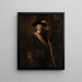 Le porte-étendard Floris Soop 1604-1657 - Rembrandt van Rijn — quadro incorniciato alla parete