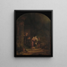 La Visitation - Rembrandt van Rijn — quadro incorniciato alla parete