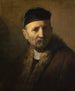 Tronie di un vecchio uomo - Rembrandt van Rijn — vista dell’opera