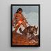 Jeune Indien - Remington Schuyler — quadro incorniciato alla parete