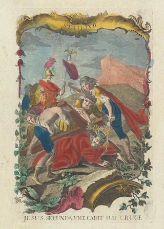 Remondini family - Jesus Secunda Vice Cadit Sub Cruce.webp