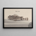 Storia naturale di Saint-Domingue Pl094 - René de Rabi — quadro incorniciato alla parete