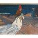 Riproduzione del dipinto Rentrant la voile, plage de Valence - Joaquín Sorolla