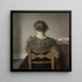 Repos - Vilhelm Hammershøi — quadro incorniciato alla parete