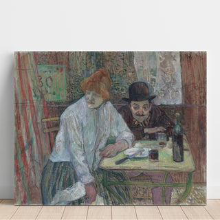 Reproduction Au Café La Mie - Henri de Toulouse-Lautrec
