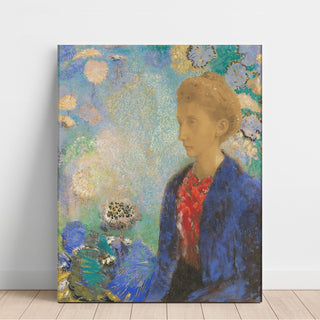 Reproduction Baronne de Domecy - Odilon Redon
