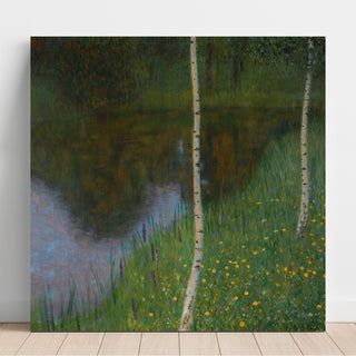 Reproduction Bord de lac avec des bouleaux - Gustav Klimt