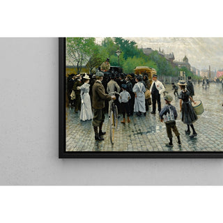 Reproduction Ce qui se passe à Copenhague - Paul Fischer