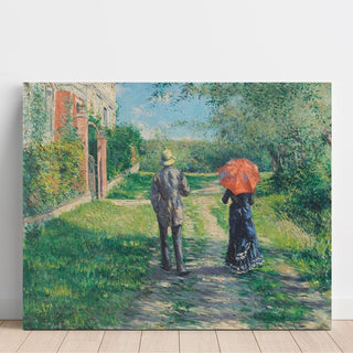 Reproduction Chemin Montant - Gustave Caillebotte
