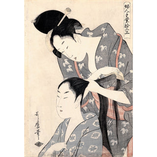 Reproduction Coiffeuse - Kitagawa Utamaro