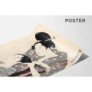 Reproduction Coiffeuse - Kitagawa Utamaro