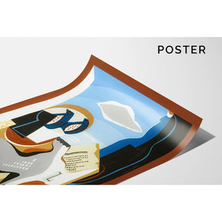 Reproduction Composition à l'oiseau - Louis Marcoussis