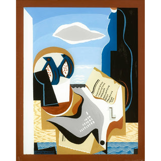 Reproduction Composition à l'oiseau - Louis Marcoussis