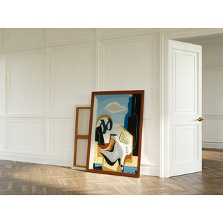 Reproduction Composition à l'oiseau - Louis Marcoussis