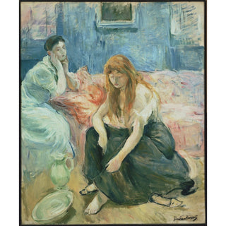 Reproduction Deux filles - Berthe Morisot