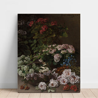 Reproduction Fleurs de printemps - Claude Monet