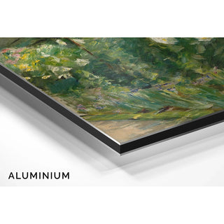 Reproduction Fleurs rouges et blanches orientées au sud-est - Max Liebermann