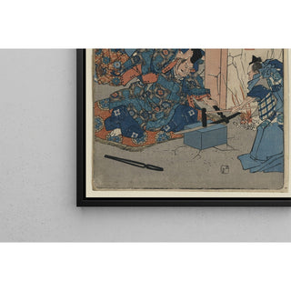 Reproduction Gotobain - Utagawa Kuniyoshi